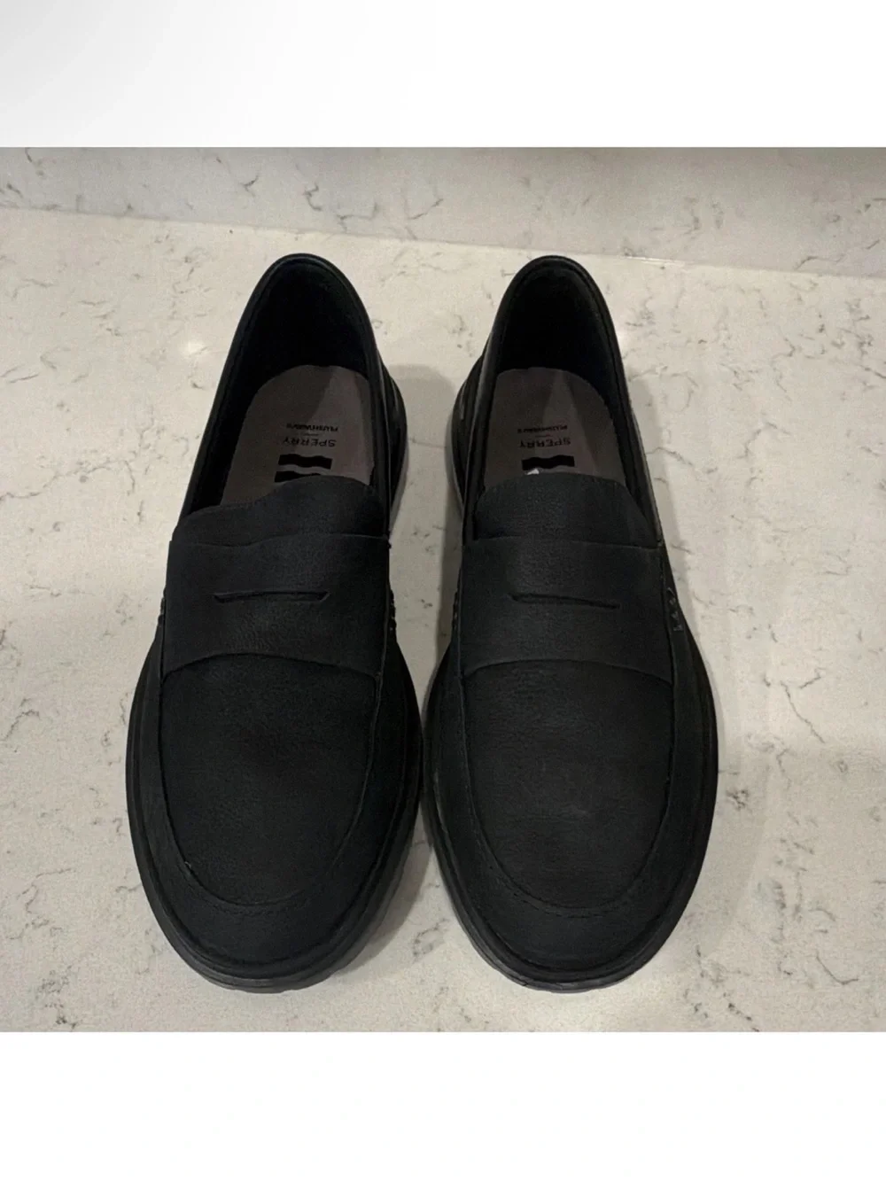 Sperry Cabo II Oxfords Men's Navy Nubuck Leather Sneakers 9.5